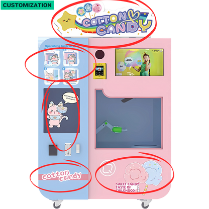 MG320 Cotton Candy Vending Machine