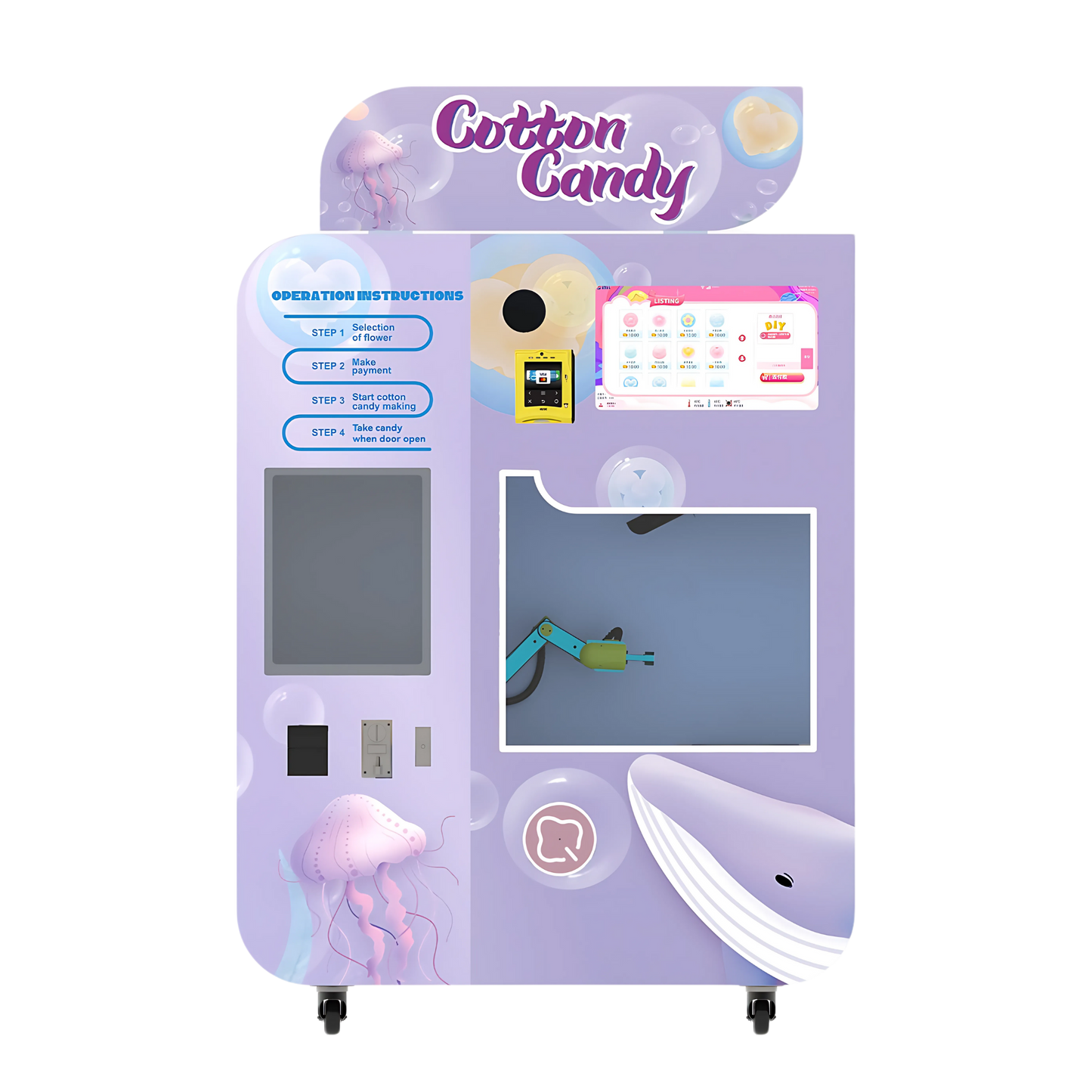 MG320 Cotton Candy Vending Machine