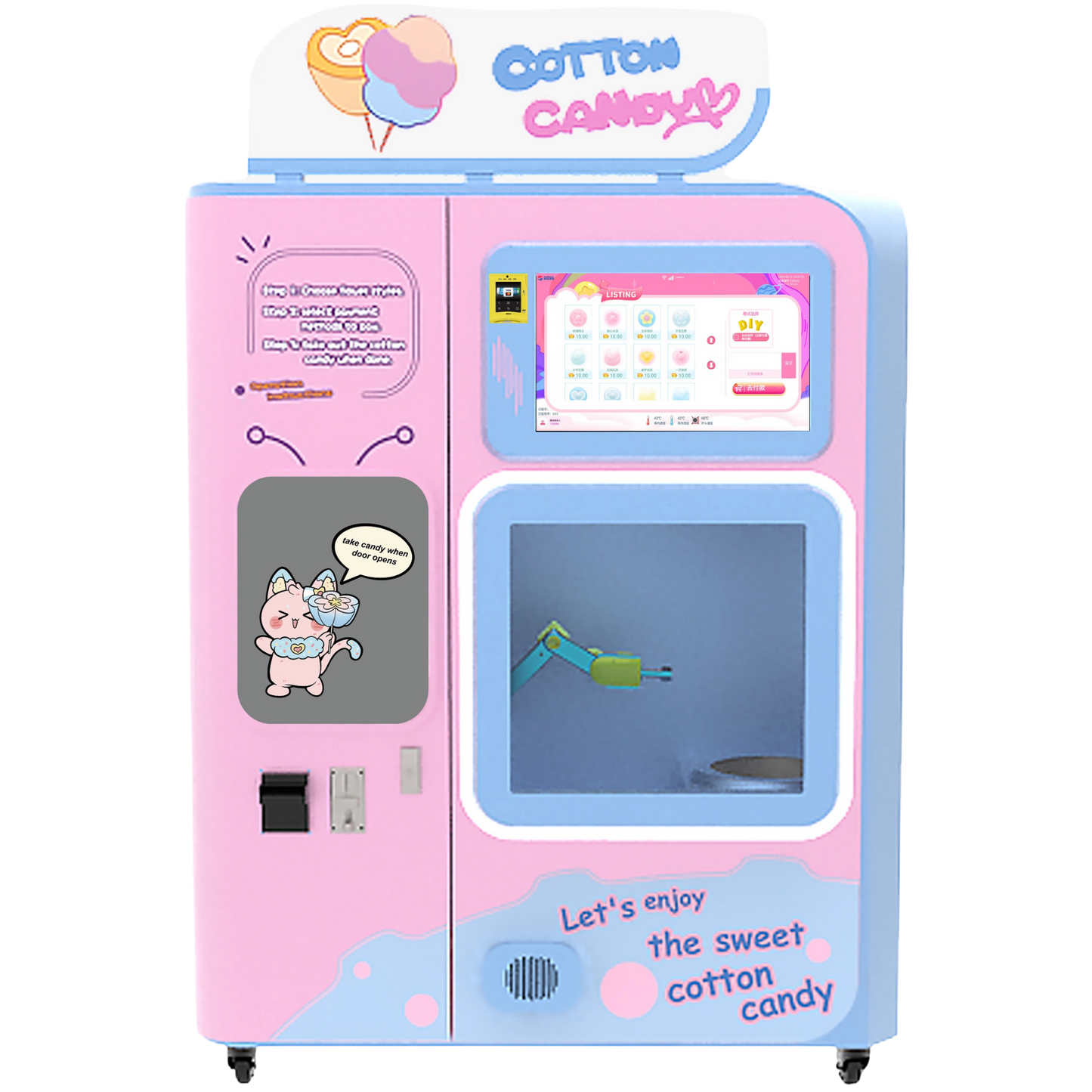 MG330 Cotton Candy Vending Machine