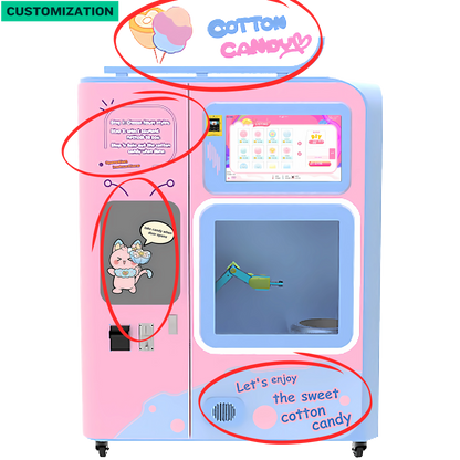 MG330 Cotton Candy Vending Machine